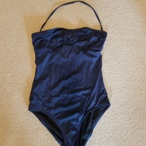 Navy blue one piece JCrew swimsuit, size 10